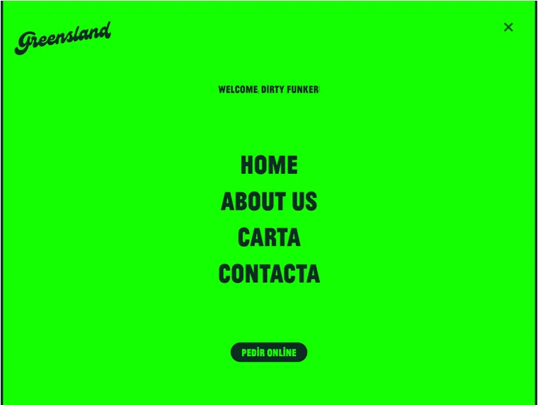 Greensland Mobile Site