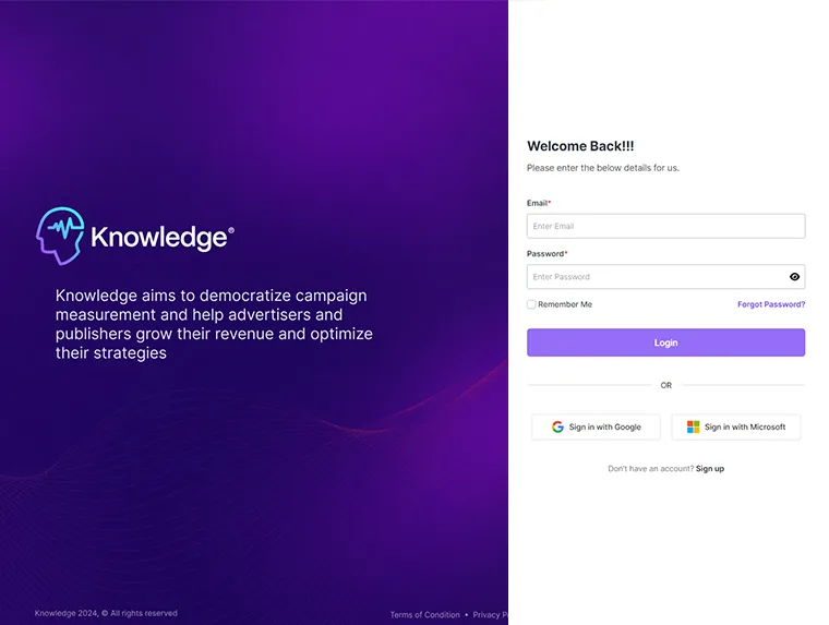 Knowledge Auth pages