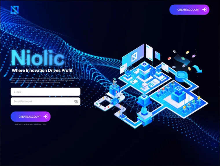 Nionic Landing Page