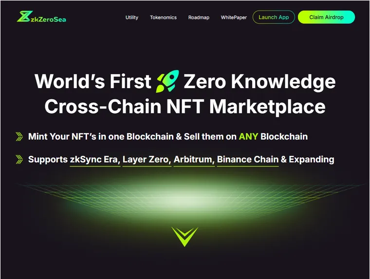 ZKSEA NFT Landing Page